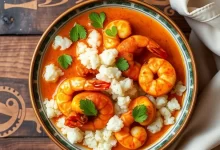 Photo of Пикантное карри с креветками и рисом